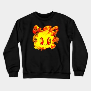 Smiling Baby Flame Crewneck Sweatshirt